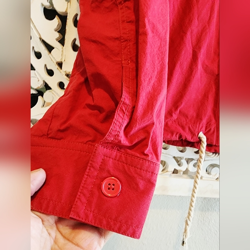 SHADES OF GREIGE NWT RED MENS WINDBREAKER SIZE MEDIUM - Picture 10 of 13